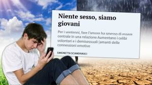 Sesso vietato: c’è la crisi climatica