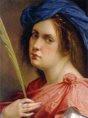 Artemisia Gentileschi, autoritratto
