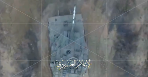 Drone di Hamas sorprende tank israeliano con una bomba