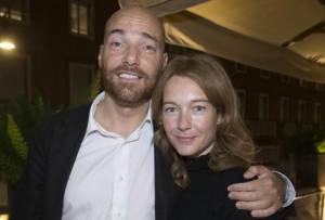 Cristiana Capotondi e Andrea Pezzi a Lido di Venezia (2017)