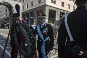 Milano, la cerimonia per la Festa dell'Arma dei carabinieri