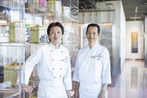 Gli chef Ken Takahashi e Tetsuya Yamada