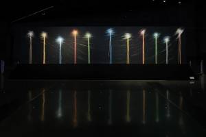 Malpensa, "Exit Lights" di Omar Hassan illumina la Porta di Milano 