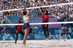 Beach volley, egiziane battute dalle azzurre