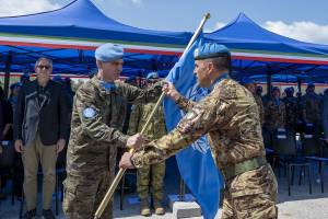 Libano, Cambio al comando tra la Brigata Alpina “Taurinense” e la Brigata “Sassari”