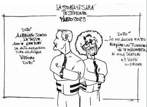 La vignetta del giorno - La storia gli sarà testimone