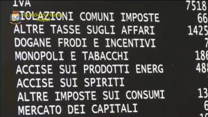 Le immagini della della Guardia di finanza che sventa il furto di carburante all'Asia