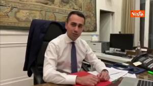 Di Maio: “Ecco gli aiuti dalla Cina per fronteggiare coronavirus, non siamo soli” 