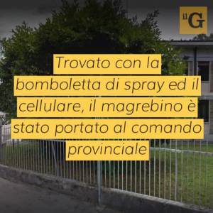 Paura a Vicenza: armato di spray urticante, magrebino rapina un 49enne del posto 