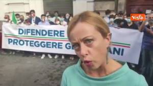 Caso Gregoretti, Meloni a Catania: “Solidarietà a Salvini, processo mostruoso per Stato di diritto” 