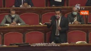 Salvini si toglie la mascherina, Calderoli gliela fa rimettere