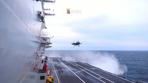 Appontaggio degli F-35 su Nave Cavour