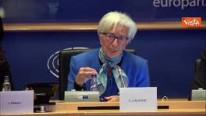 Lagarde: "Nostro obiettivo è quello di riportare inflazione al 2%"