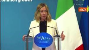 Italia-Africa, Meloni: "Approccio italiano accolto positivamente da leader"