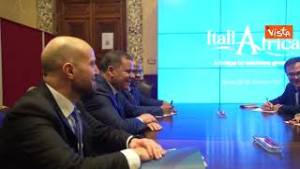 Meloni riceve Primo Ministro del Governo di Unità Nazionale libico a Palazzo Chigi, le immagini