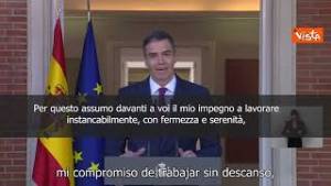 Sanchez: Non mi dimetto da premier spagnolo, proseguo con più forza