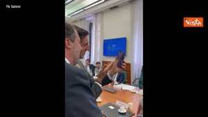 Salvini incontra sindaco di San Paolo del Brasile e insieme videochiamano Bolsonaro