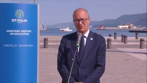 Valditara presenta il G7 dell'istruzione a Trieste