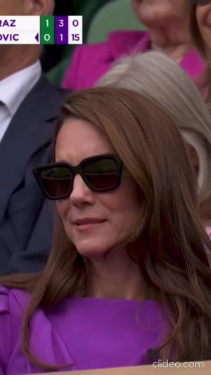 Kate Middleton, le lacrime durante Wimbledon