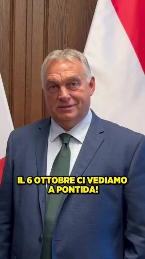 Viktor Orbàn ospite d'onore a Pontida