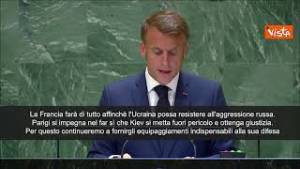 Macron: "La Francia farà di tutto affinché Kiev possa resistere all'aggressione russa" - SOTTOTITOLI