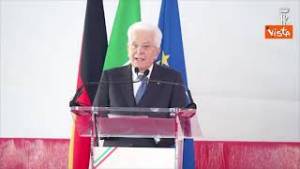 Mattarella a Marzabotto con Presidente tedesco Steinmeier : "Qui per dire mai più"