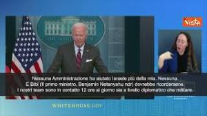 Biden: "Nessuno ha aiutato Israele più di me, Bibi Netanyahu dovrebbe ricordarsene"