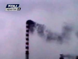 Incendio all'Ilva di Taranto