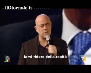 Crozza gliela canta a Monti