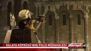 Scene di guerra a Istanbul