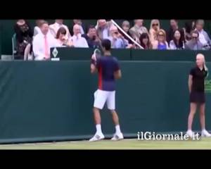 Djokovich e Dimitrov imitano la Sharapova