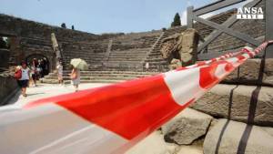 Pompei, nuovo crollo