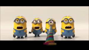 Banana song, performance musicale dei Minions