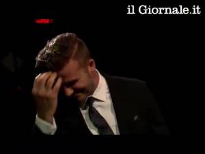 Uova in testa per David Beckham