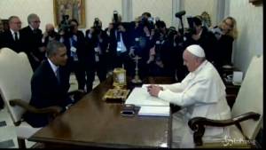 Obama da Bergoglio, incontro storico 