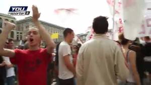 Milano, il coro della vergogna al corteo del 25 aprile