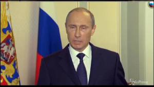 Ucraina , Putin: "Farò di tutto per porre fine al conflitto"