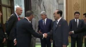 Salvini e Razzi in visita in Corea del Nord