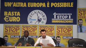 Immigrazione, Salvini scommette su un nigeriano