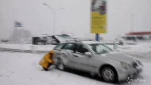 La A1 Firenze Nord-Roncobilaccio bloccata per neve