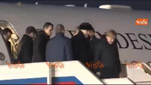 Hollande e la Merkel arrivano a Mosca