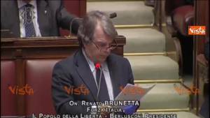 Brunetta: "Faremo di tutto per rallentare le riforme"