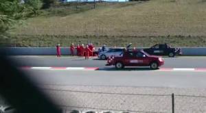 F1, il video dopo l'incidente: ecco le immagini dei soccorsi