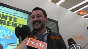 Salvini scherza: "Con Silvio abbiamo parlato del Milan"