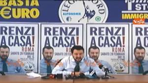 Salvini: "Lo squadrismo rosso piace a chi teme la Lega"