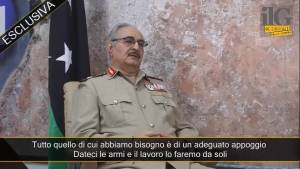 Khalifa Haftar: "Armateci contro l'Isis"