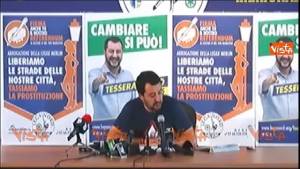 Salvini: "La Lega è l'alternativa a Renzi"