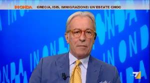 In Onda, Feltri sbotta in diretta: "Io vengo qui gratis  e voi mi rompete le p..."