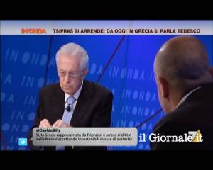 Monti schiva le domande: sono qui per parlare della Grecia