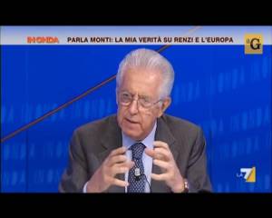 Monti: "Il mio governo più a sinistra di quello di Renzi"